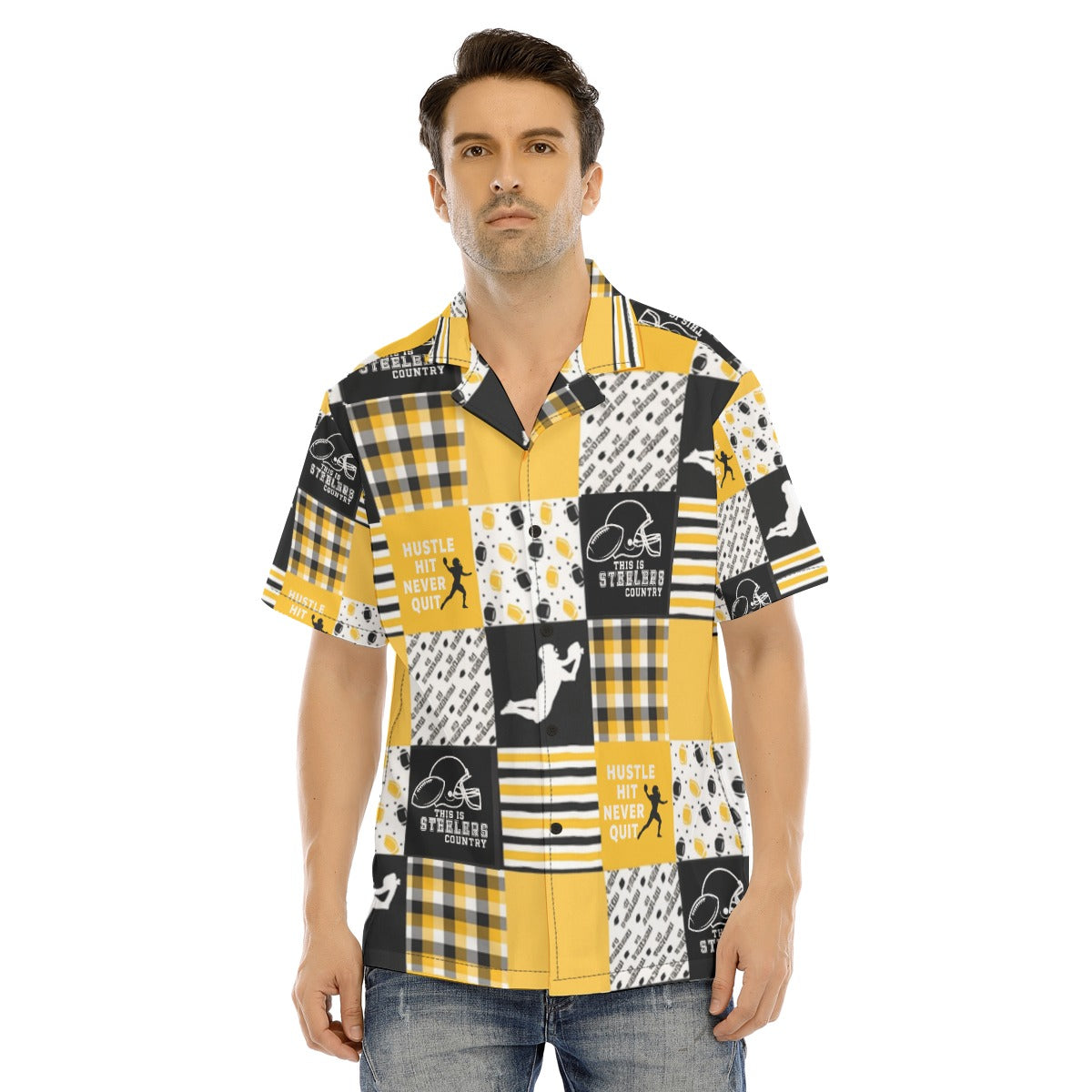 All-Over Print Man's Short Sleeves Shirt