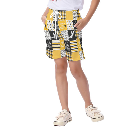 Pittsburgh Steelers All-Over Print Kid's Beach Shorts