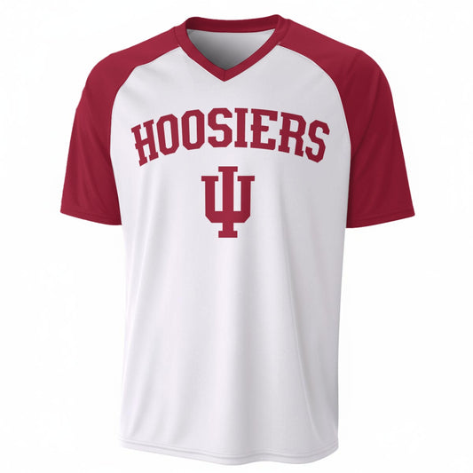 Indiana Hoosiers V-Neck Short Sleeve T-Shirt