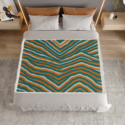 Miami Football Game Day Household Warm Blanket