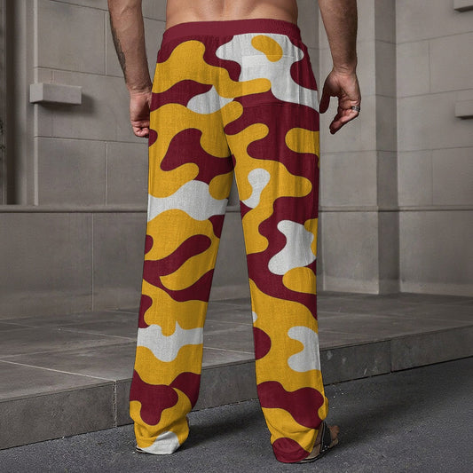 Washington Commanders Men's Loose Casual Pants With Pocket