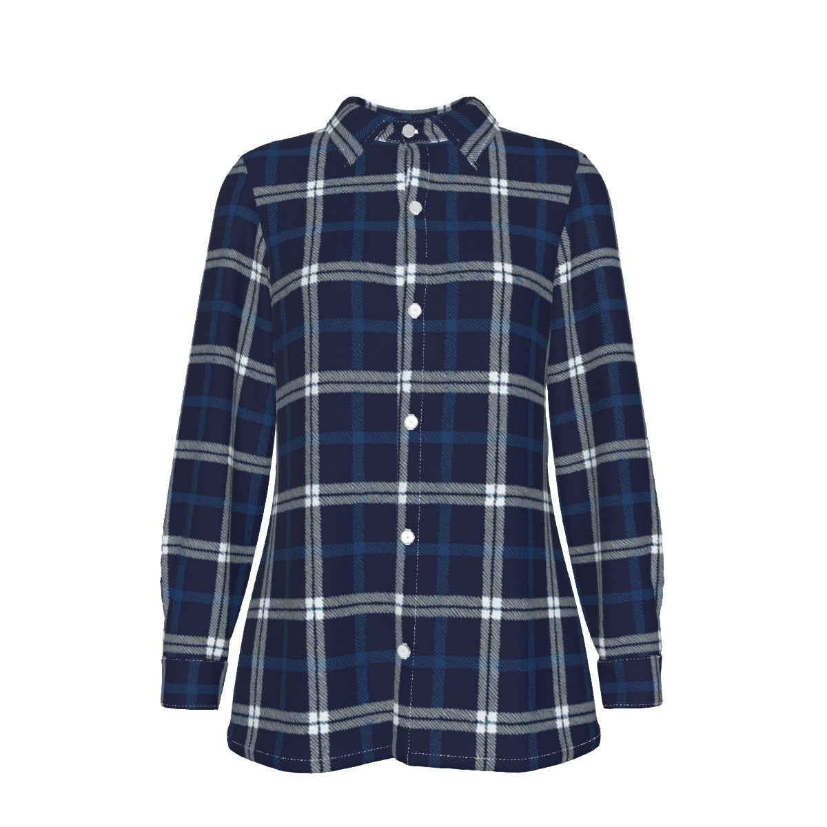 Penn State Tartan Plaid Nittany Lions  Women's Elastic-Back Shirt