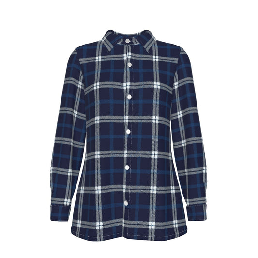 Penn State Tartan Plaid Nittany Lions  Women's Elastic-Back Shirt