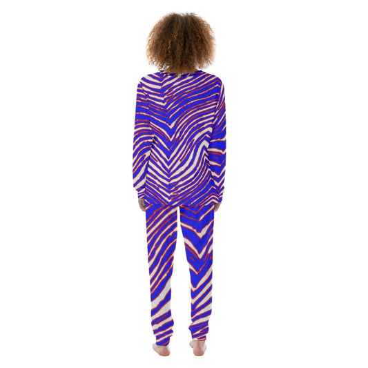 Buffalo Bills Zubaz Women's Pajamas | 190GSM Cotton