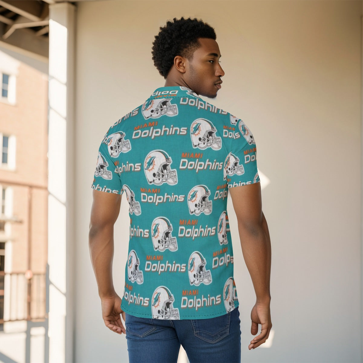 Miami Football Game Day All-Over Print Men's Shirt