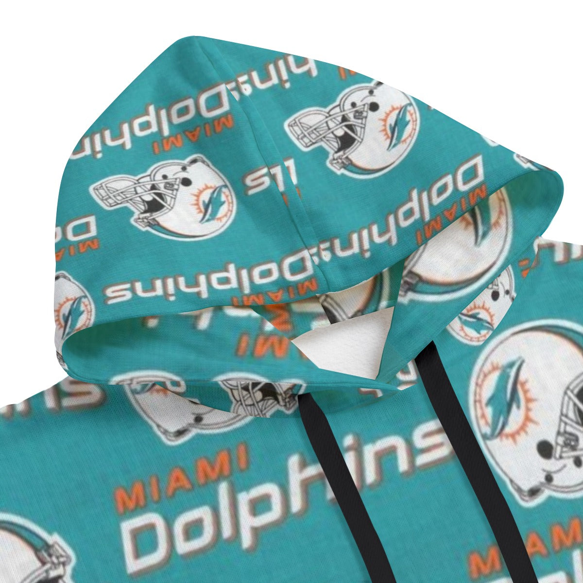 Miami Football Game Day All-Over Print Unisex Plus Fleece Pullover Hoodie