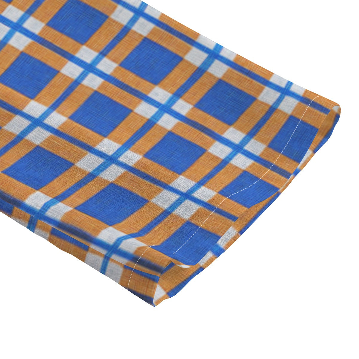 Florida - Gators tartan plaid  Women's Chiffon Shirt With Elbow Sleeve