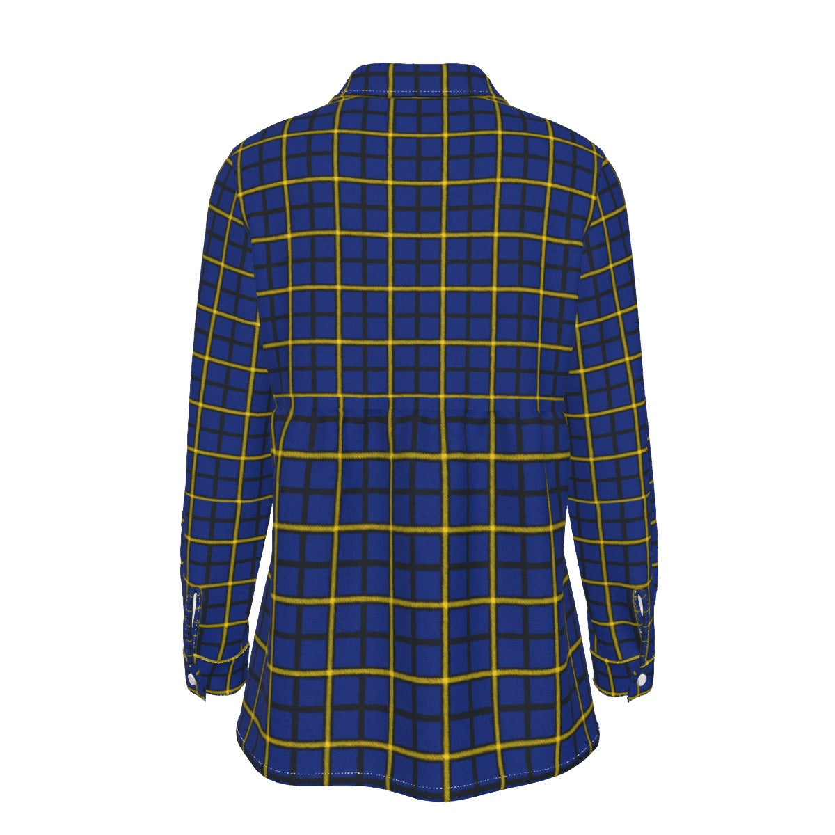 Pittsburgh Tartan Plaid Panthers Women's Elastic-Back Shirt