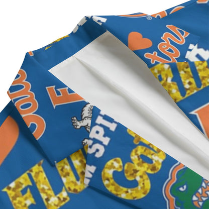 Florida - Gators Suit Lapel Collar Blazer