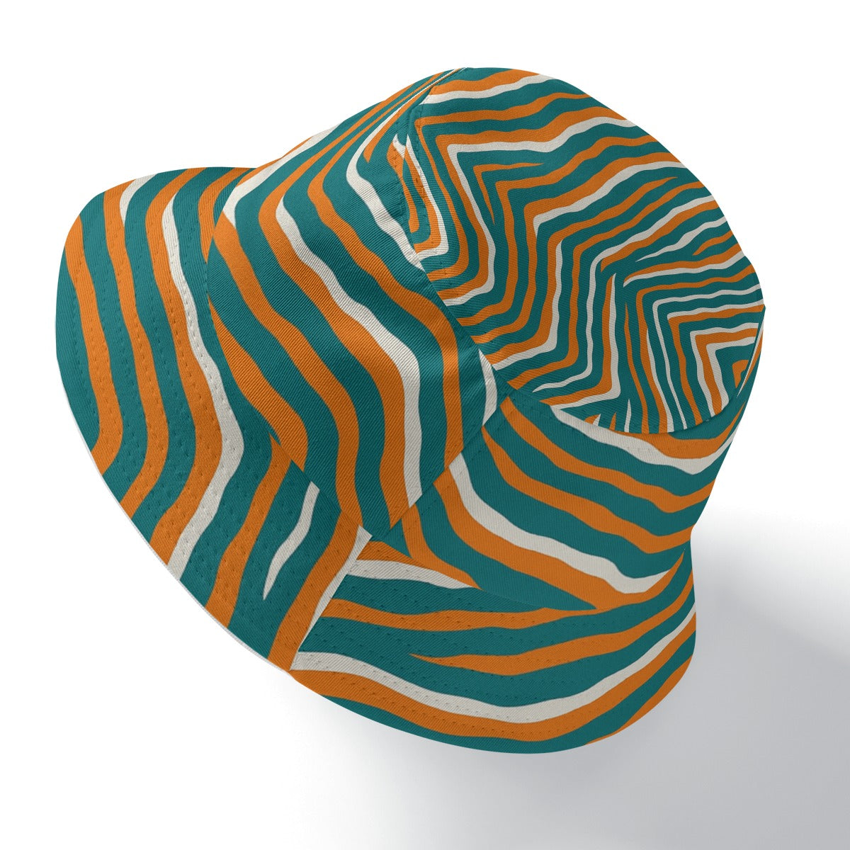 Urban Legend Miami Dolphins Zubaz – Double-Side Printing Bucket Hat