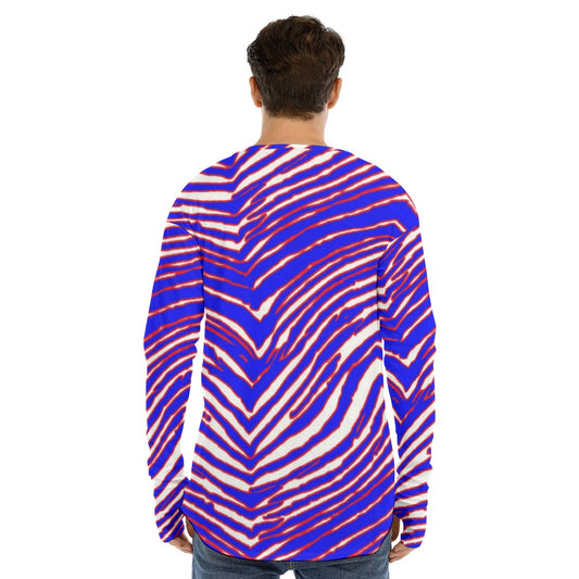 Buffalo Bills Zubaz Men's Fingerless Long Sleeve T-shirt