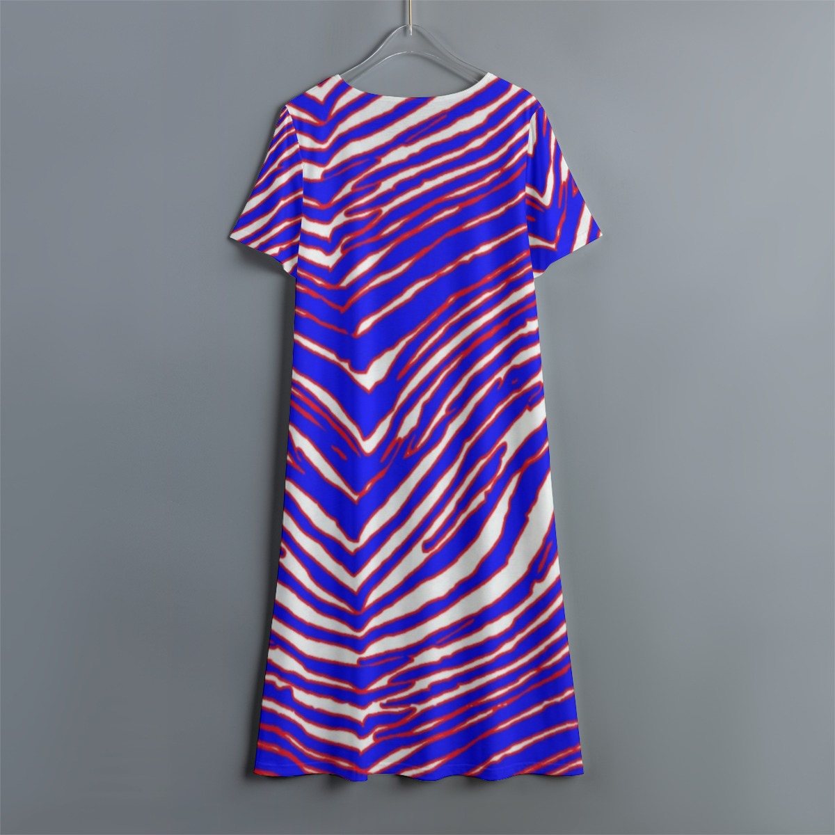Buffalo Bills Zubaz Women's Dress With Short Sleeve
