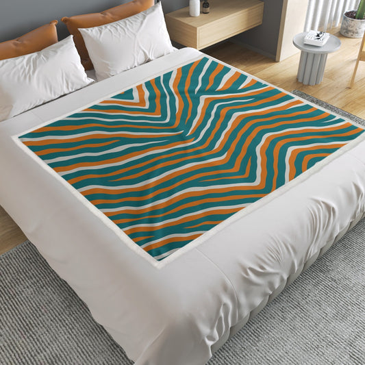 Miami Football Game Day Household Warm Blanket