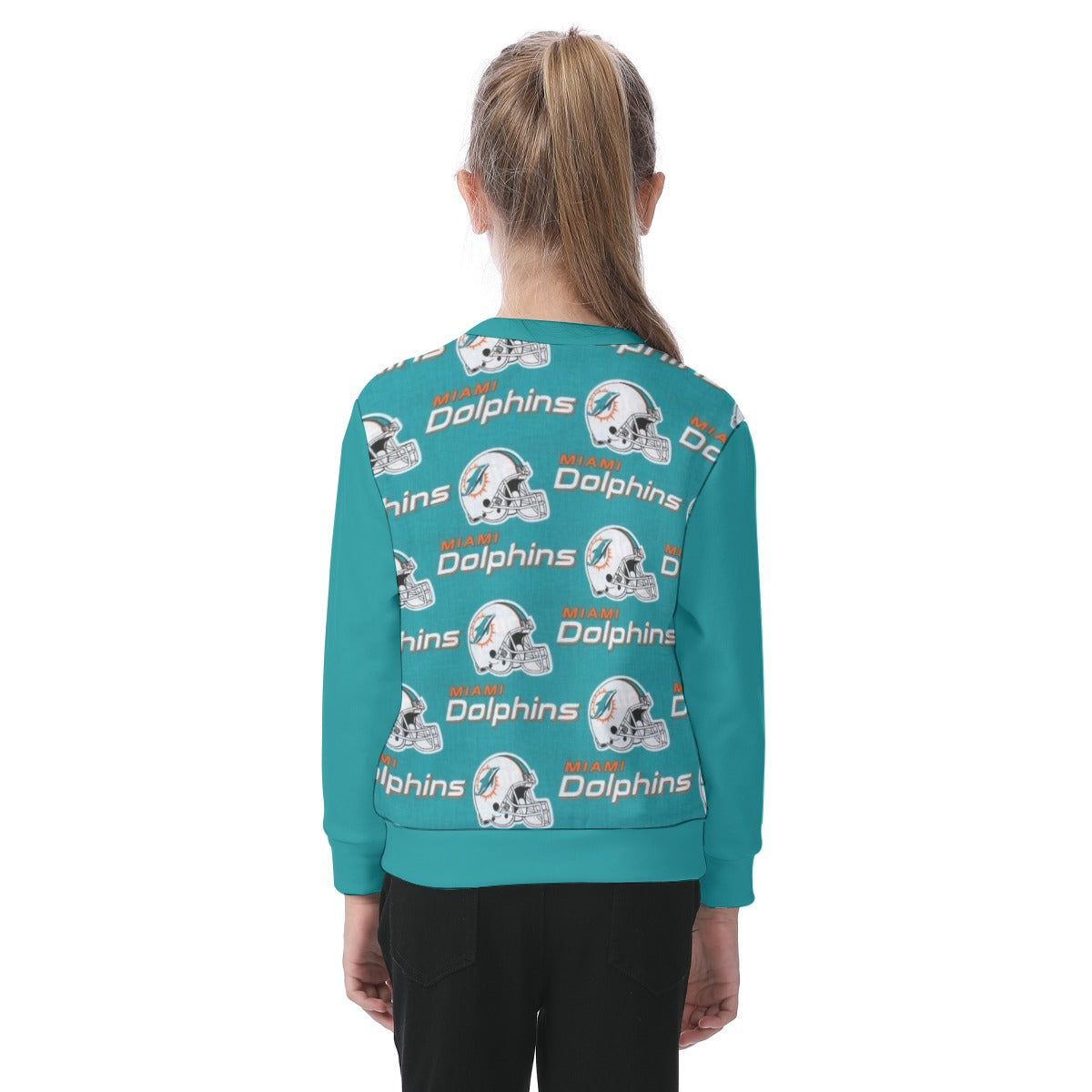 Miami Football Game Day All-Over Print Kid's Heavy Fleece Sweatshirt