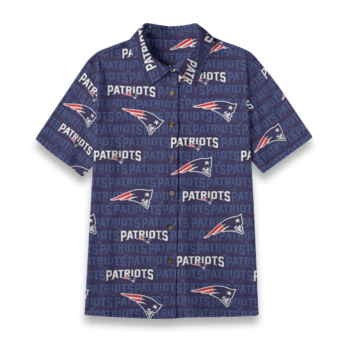 New England Football Game Day All-Over Print Women's Shirt | 125GSM Cotton
