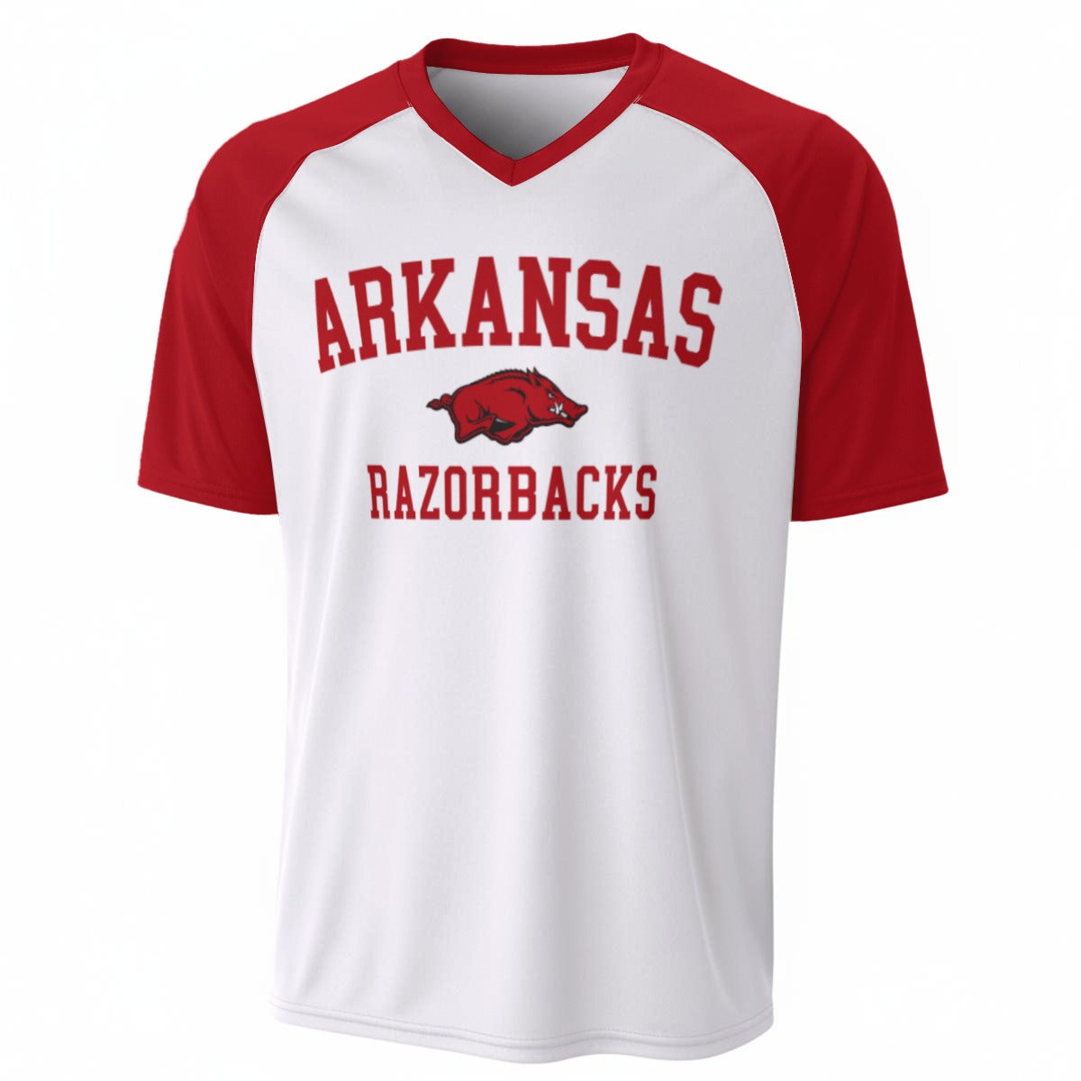 Arkansas - Razorbacks V-Neck Short Sleeve T-Shirt