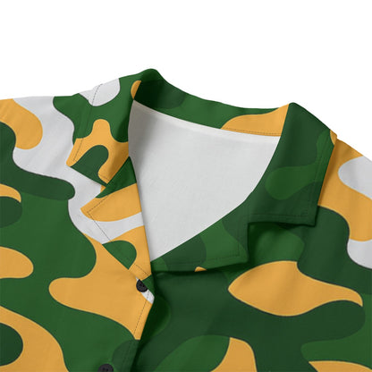 Green Bay Football Game Day All-Over Print Women's Hawaii Shirt | Rayon