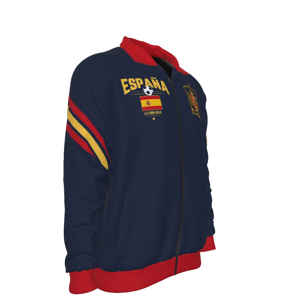 Urban Legend España La Furia Roja Spain  Retro Bomber Jacket