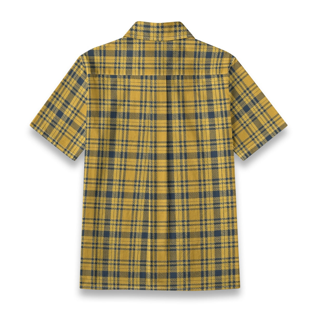 Georgia Yellow Jackets Tartan Plaid  Women's Shirt | 125GSM Cotton