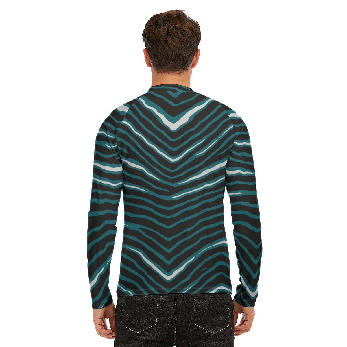 Philadelphia Football Game Day All-Over Print Men's Long Sleeve Tight surf clothing