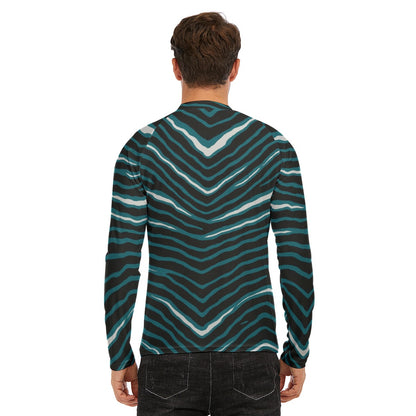 Philadelphia Football Game Day All-Over Print Men's Long Sleeve Tight surf clothing
