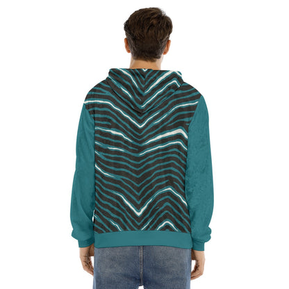 Philadelphia Football Game Day All-Over Print Men's Pullover Hoodie | Velvet