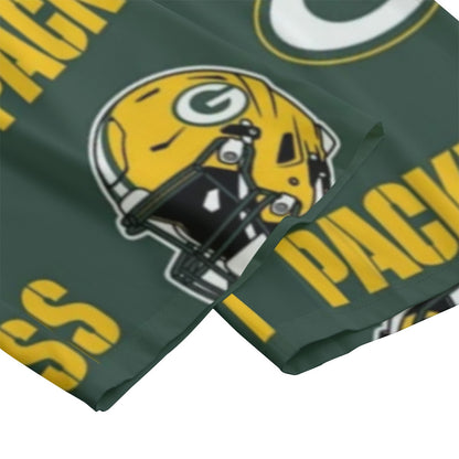 Green Bay Football Game Day All-Over Print Men's Straight pants