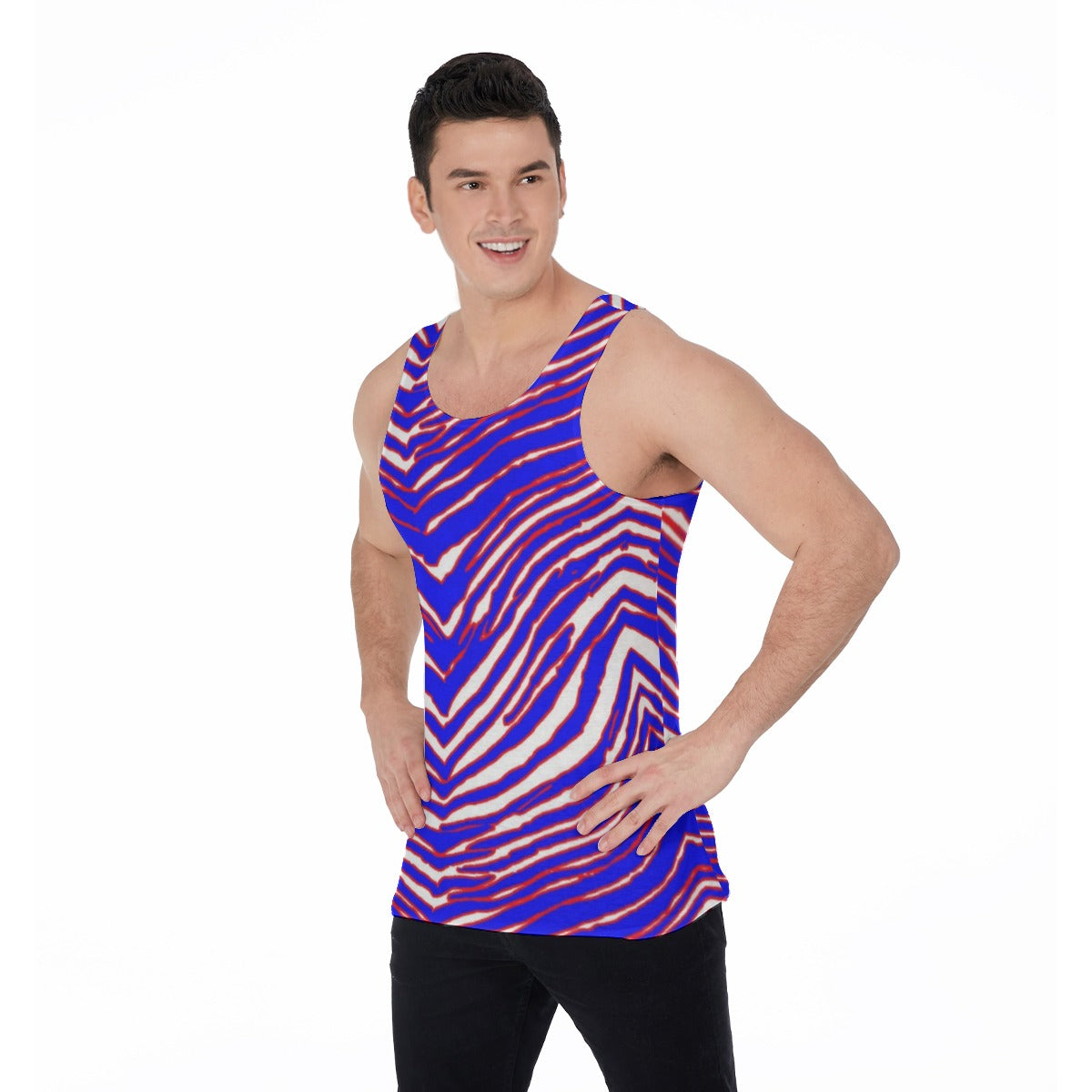 Buffalo Bills Zubaz Men's Tank Top