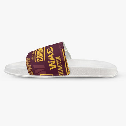 Washington Commanders Men's Velcro Slippers