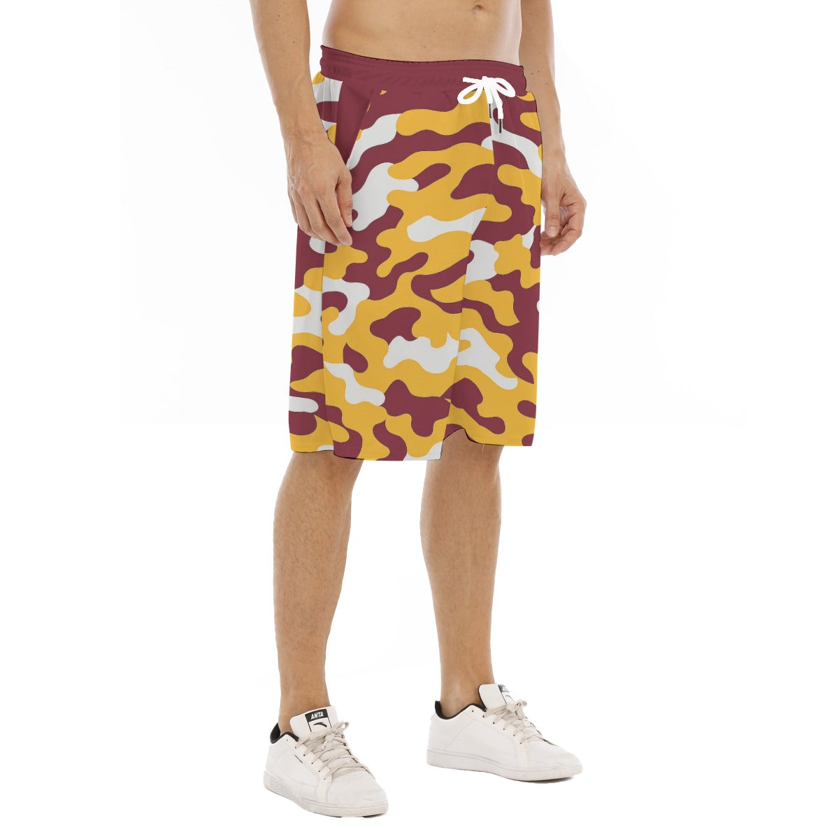 Washington Commanders Men's Tether Loose Shorts With Pocket