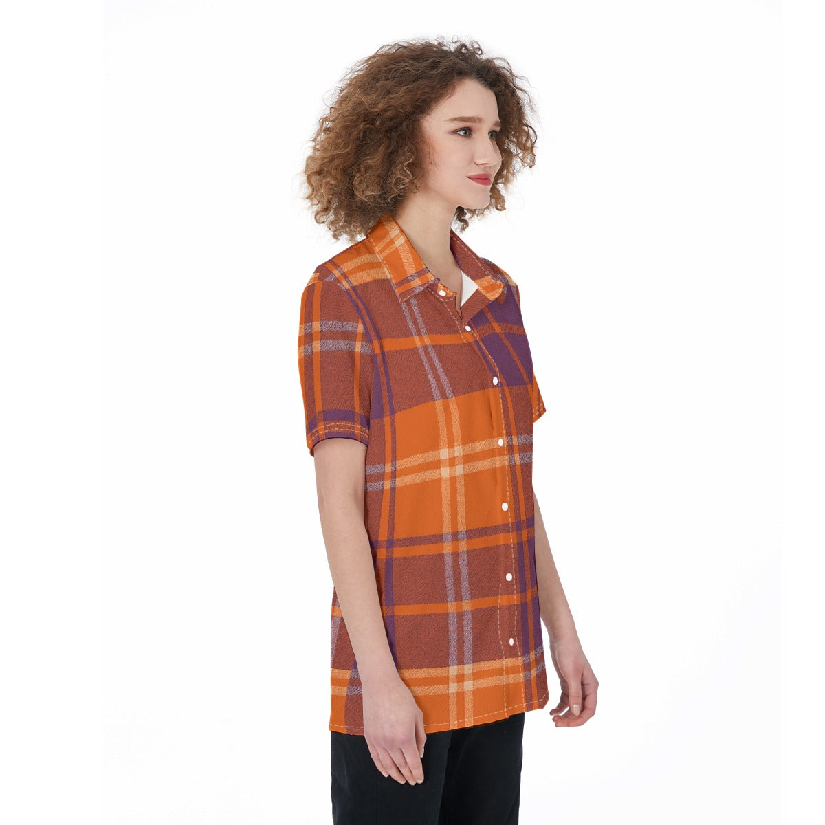 Clemson - Tigers tartan plaid Women's Shirt