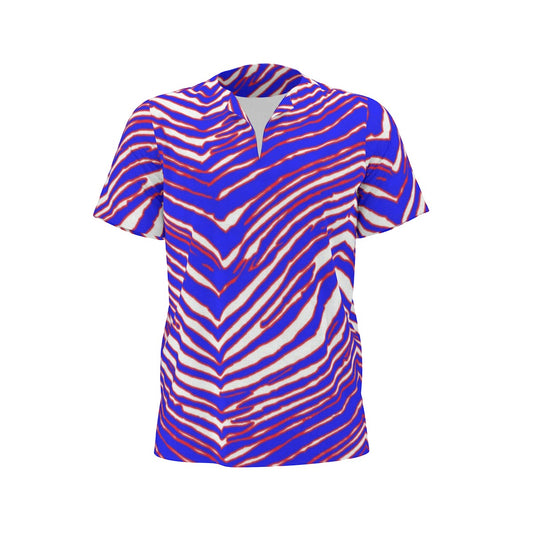 Buffalo Bills Zubaz  Men's African Dashiki Shirt