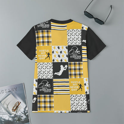 All-Over Print Children's Short-Sleeve T-Shirt | 180GSM Cotton