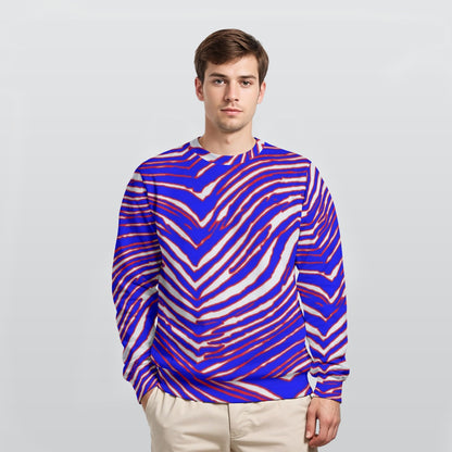 Buffalo Bills Zubaz Men's Heavy Fleece Sweatshirt