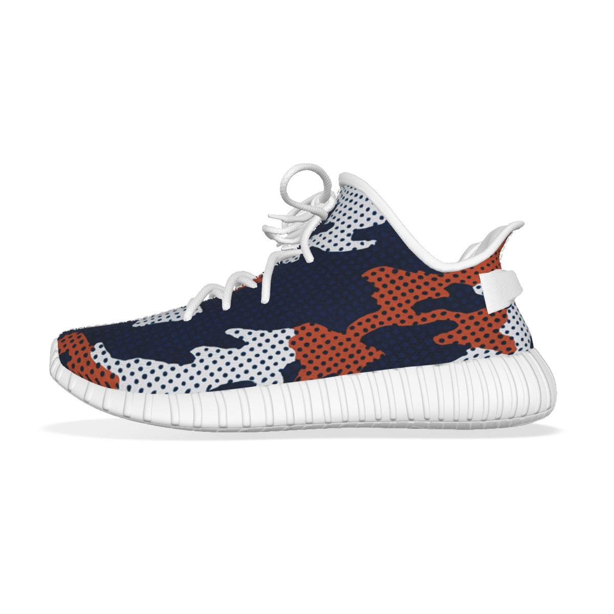 Urban Legend Auburn Tigers Navy Orange White Camo Coconut Sneakers