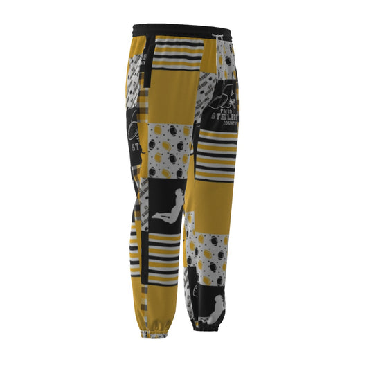 All-Over Print Unisex Textured Casual Pants