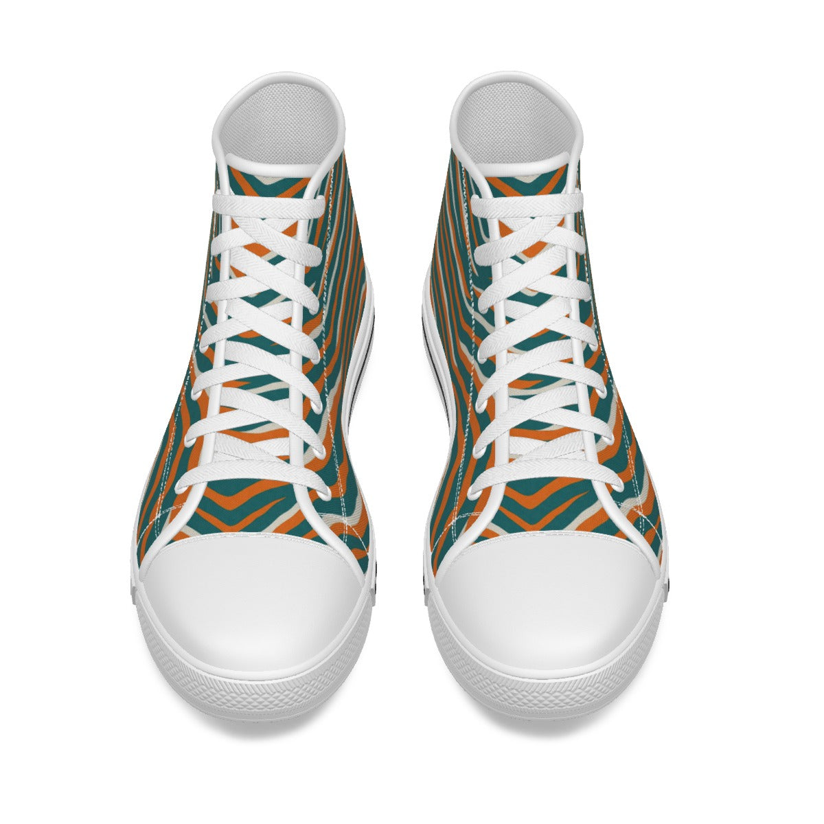 Miami Football Game Day Kid's Canvas Shoes