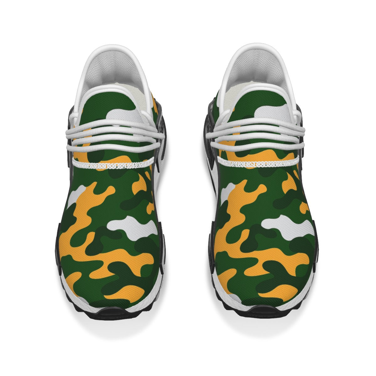 Green Bay Football Game Day All-Over Print Men's Mesh Sneakers
