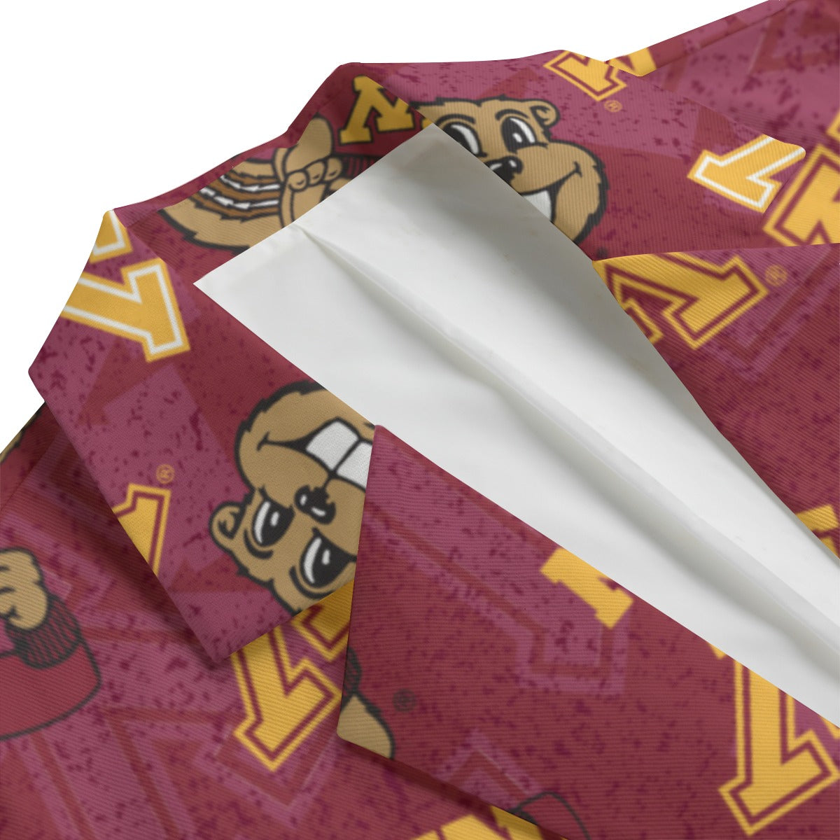 Minnesota - Golden Gophers Suit Lapel Collar Blazer