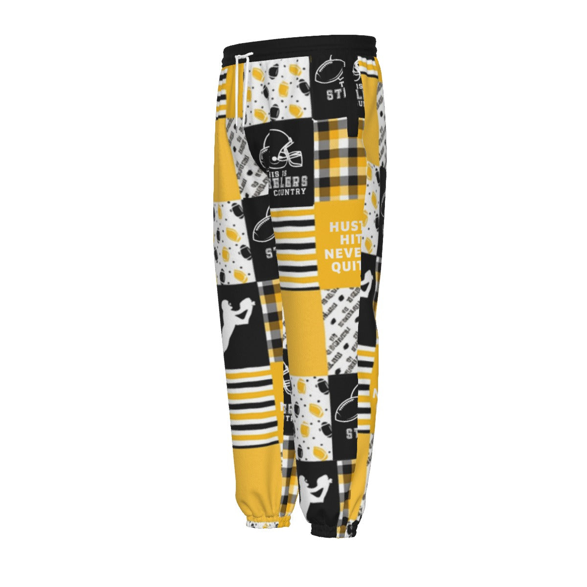 All-Over Print Unisex Textured Casual Pants