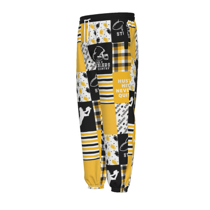 Pittsburgh Steelers Unisex Textured Casual Pants