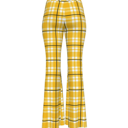 All-Over Print Women's Skinny Flare Pants