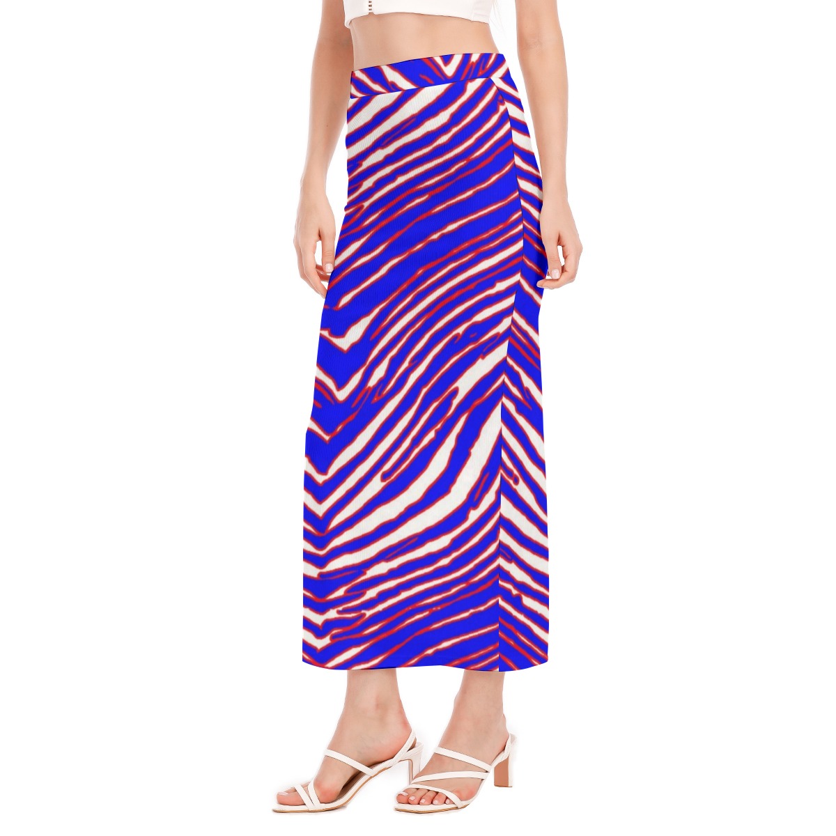 Buffalo Bills Zubaz Women's Side Slit Skirt