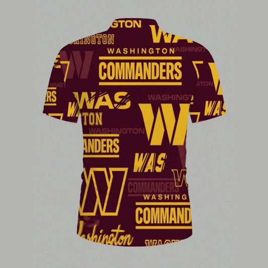 Washington Commanders Men’s Basic Polo Shirt