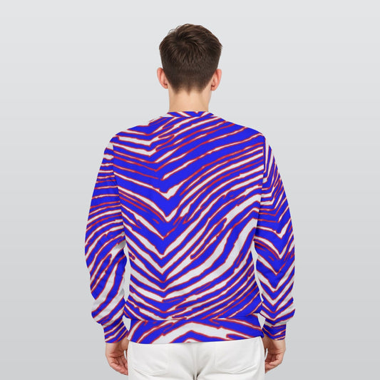 Buffalo Bills Zubaz Men's Heavy Fleece Sweatshirt