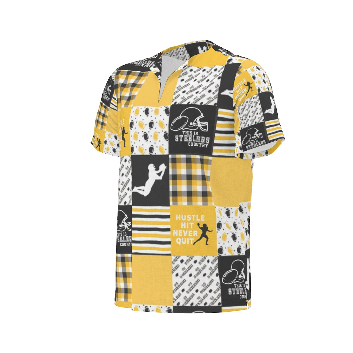All-Over Print  Men's African Dashiki Shirt