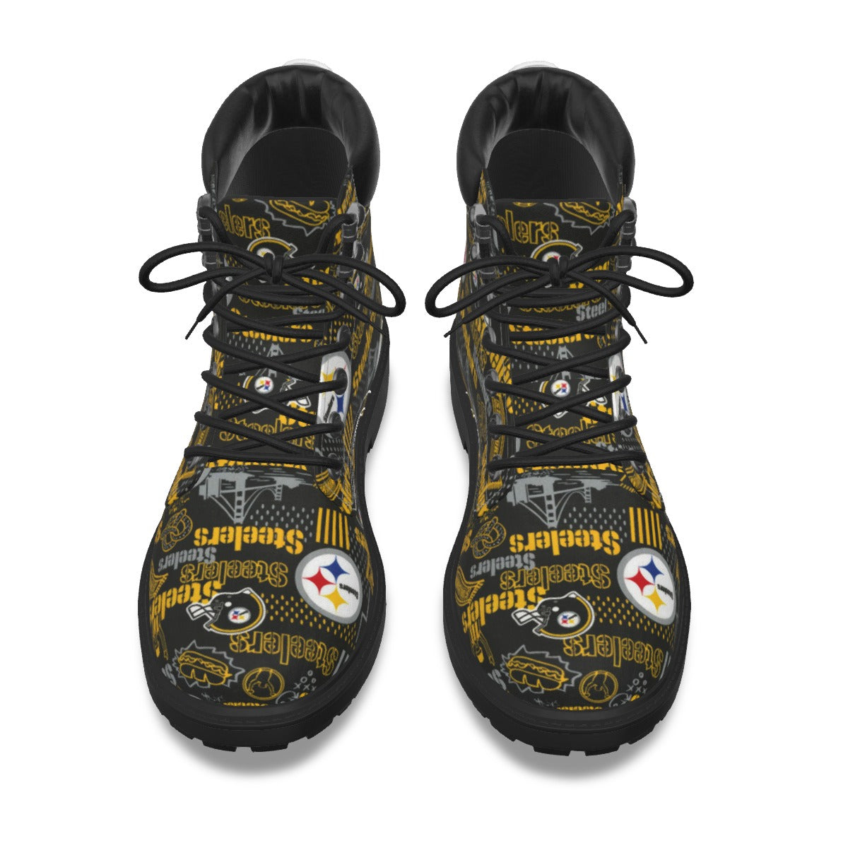 All-Over Print Men's Short Boots