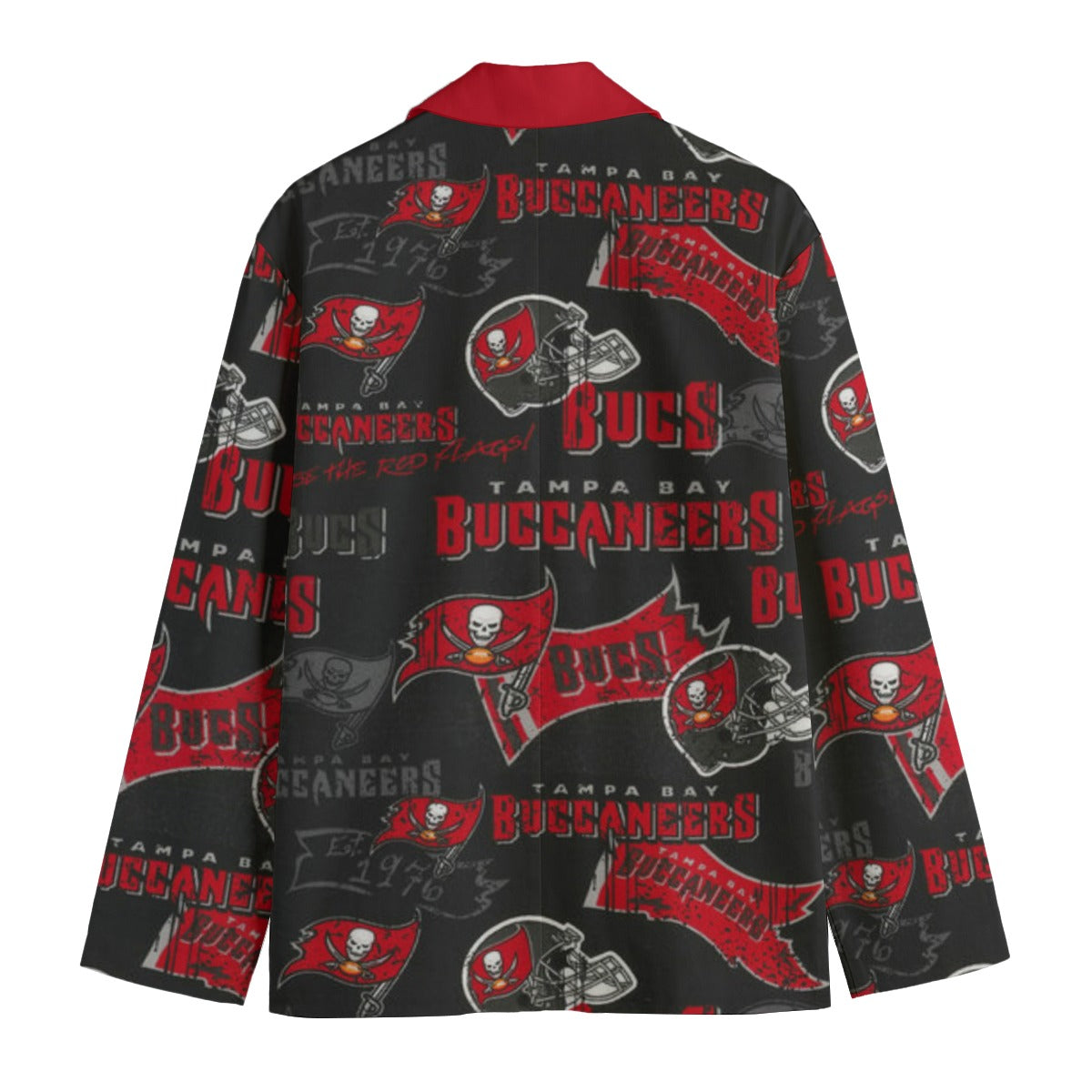 Tampa Bay Buccaneers suit Flat Lapel Collar Blazer