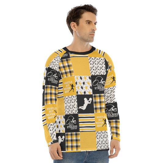All-Over Print Men's Long Sleeve T-shirt With Raglan Sleeve