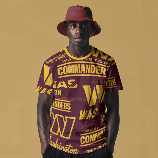 Washington Commanders Men's O-Neck T-Shirt